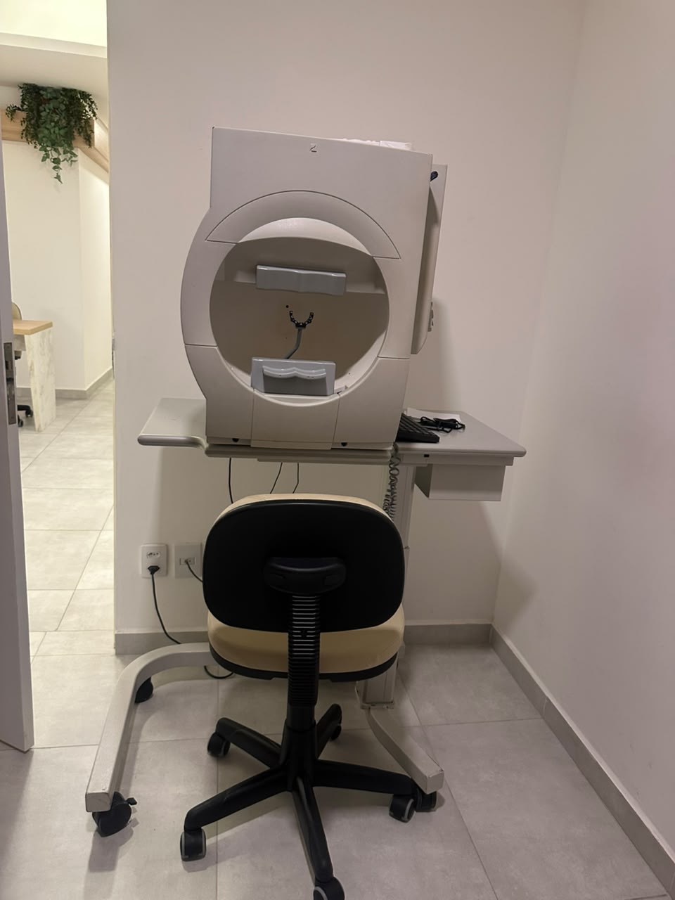 Equipamento de diagnóstico oftalmológico da Oftalmo Diagnóstico